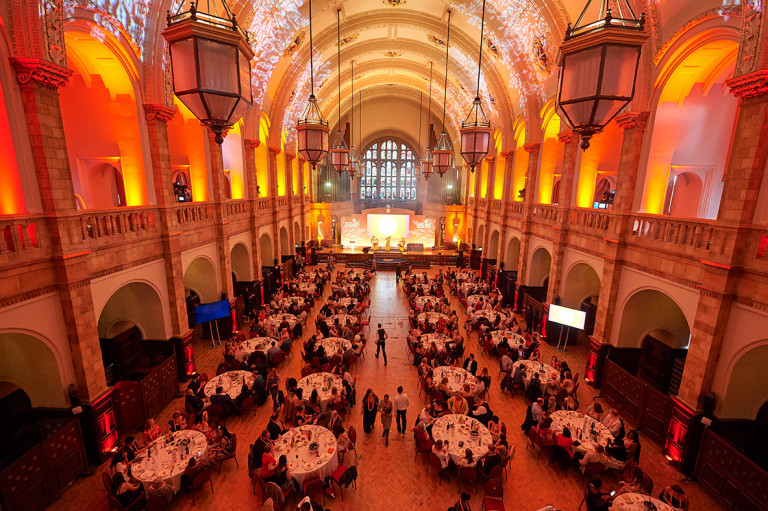 THE GREAT HALL. BIRMINGHAM UNIVERSITY.